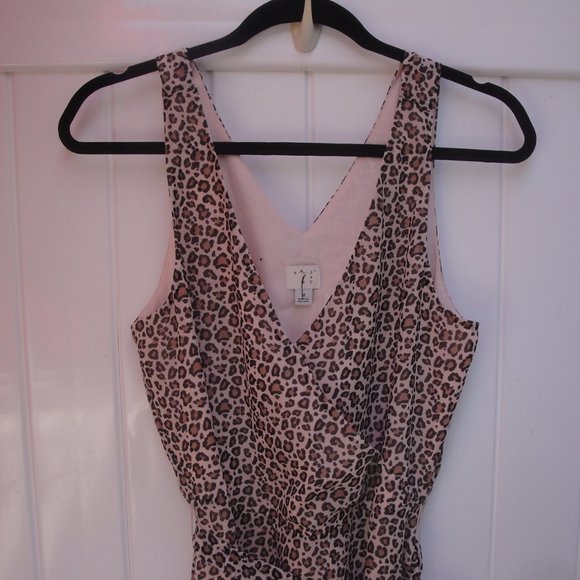 A New Day Animal Print Sleeveless Shift Dress M - Picture 6 of 8